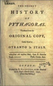 The Secret History of Pythagoras