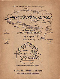 Flatland - A Romance of many dimensions by A Square